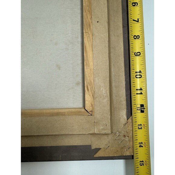 Original Oil Landscape Painting Of Landscape Scene With River, Trees, Flowers - Picture 7 of 8